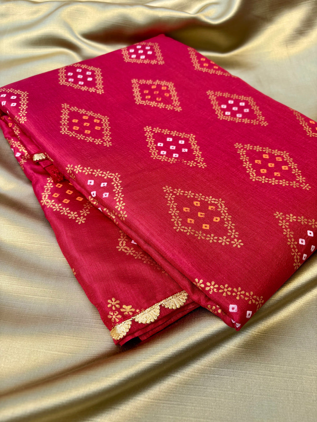 Printed Jaipuri Saree by Zaridhaga – Perfect for Daily & Festive Wear