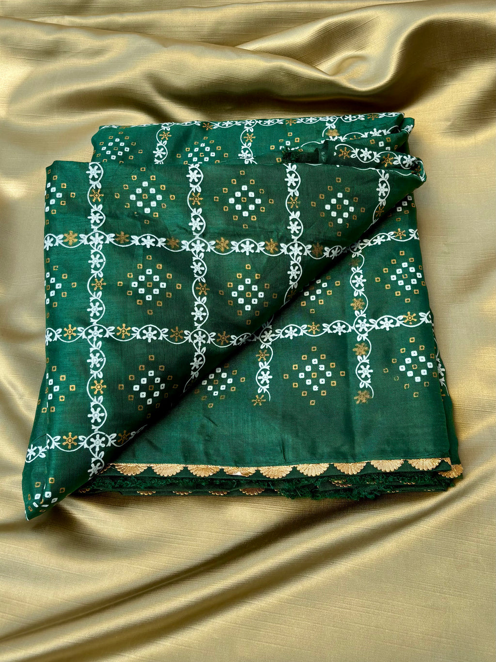 Printed Jaipuri Saree by Zaridhaga – Perfect for Daily & Festive Wear