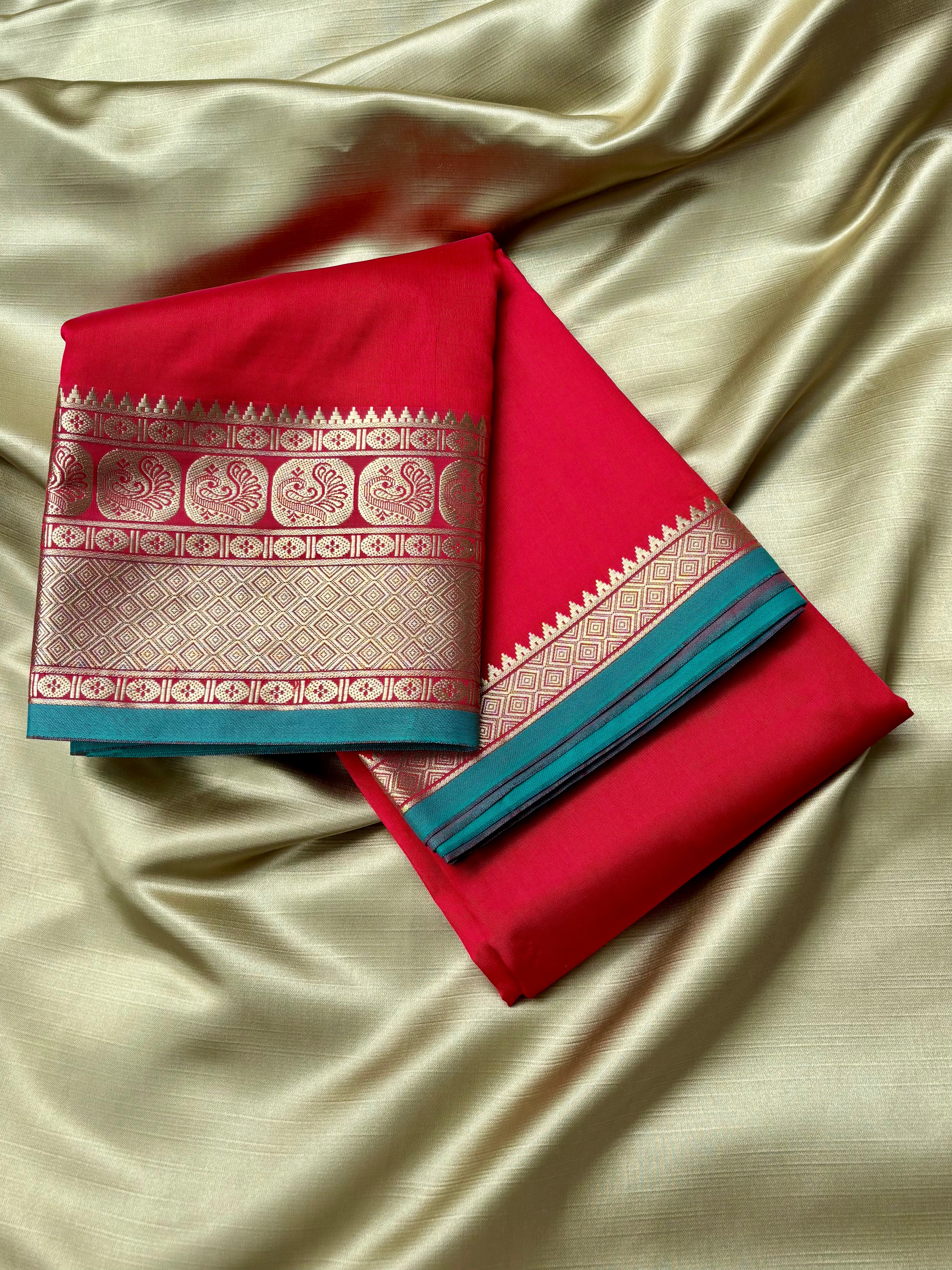 Kanchipuram Pure Silk Saree by Zaridhaga